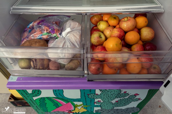 Denver Community Fridge Photo at Amethyst Coffee Co 4