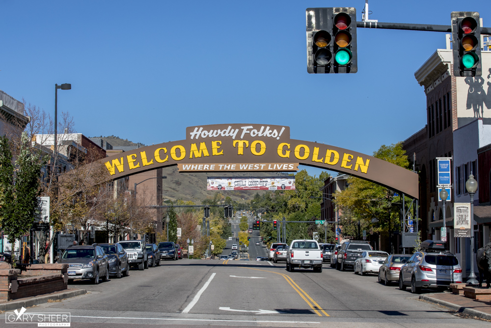 Welcome to Golden Colorado Image from Gary Sheer Photography